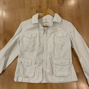 Talbots White Jacket size 10